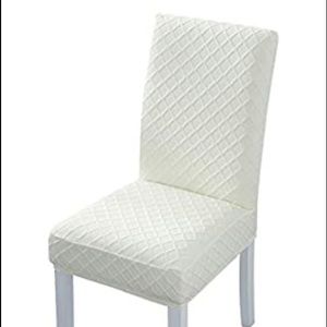 NEW****Beige Dining Room Seat Covers 6
